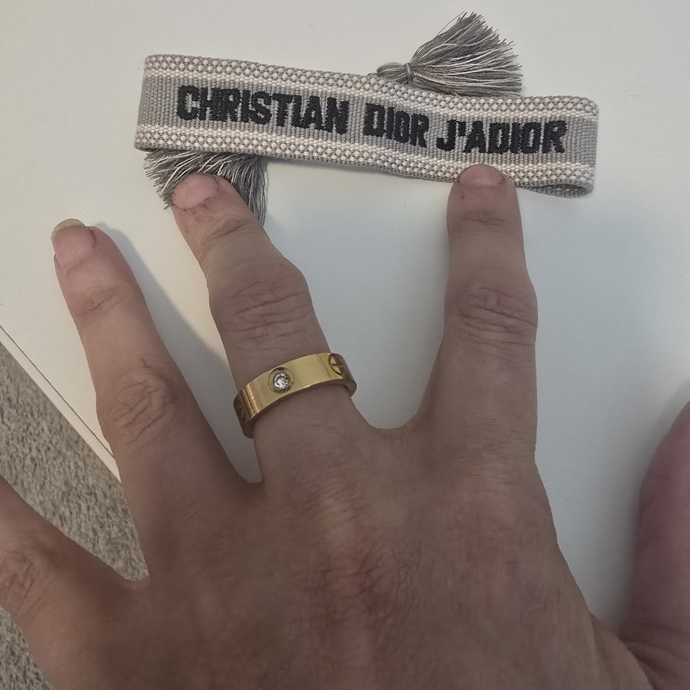 Dior Gray Jewelry Accessory